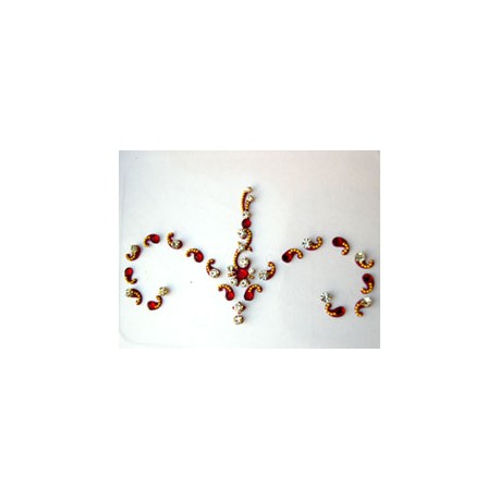 Peer Forehead Eyebrow Decoration Jewels Sticker Body Jewelry