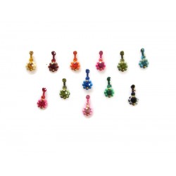 Sticker Body Jewelry Small Crystal Colorful Bindi Handmade