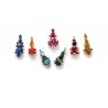 Rhinestone Jeweled Bindis Indian Forehead dots Sticker jewelry