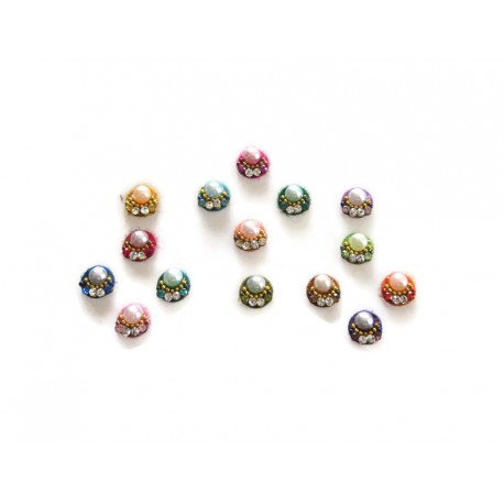 Rhinestone Jeweled Bindis Indian Forehead dots Sticker jewelry