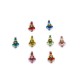 Colorful Crystal Bindi Sticker Forehead Body Jewelry for Sale online