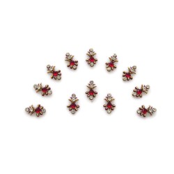 Rhinestone Jeweled Bindis Indian Forehead dots Sticker jewelry