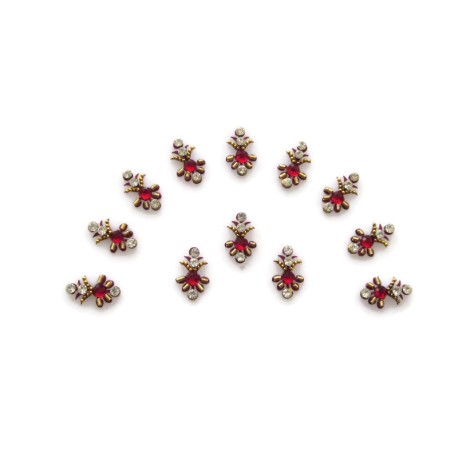 Rhinestone Jeweled Bindis Indian Forehead dots Sticker jewelry