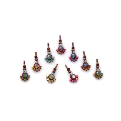 Bindis Body Jewelry Designer Indian Forehead dots Sticker jewelry