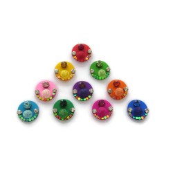 Rhinestone Jeweled Bindis Indian Forehead dots Sticker jewelry