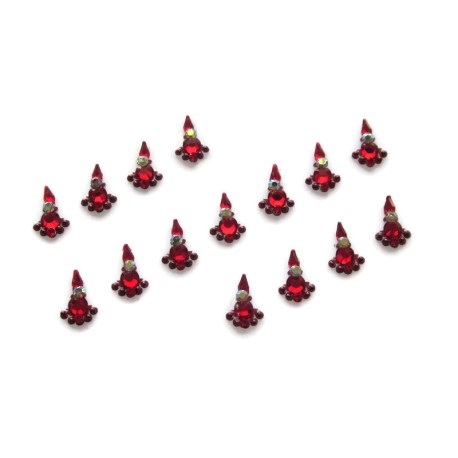 Rhinestone Jeweled Bindis Indian Forehead dots Sticker jewelry