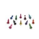 Indian bindi Jeweled Bindis Indian Forehead dots Sticker jewelry