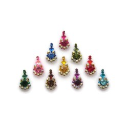 Bindi Gold Indian Forehead dots Sticker jewelry