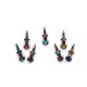 Bindis Body Jewelry Designer Indian Forehead dots Sticker jewelry