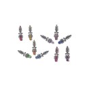 Bindis Body Jewelry Designer Indian Forehead dots Sticker jewelry