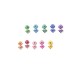 Bindis Body Jewelry Designer Indian Forehead dots Sticker jewelry