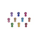 Bindis Body Jewelry Designer Indian Forehead dots Sticker jewelry