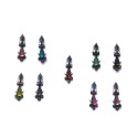Sticker BINDI kumkum for sale online Gold Silver Diamante Bollywood Fashion Sticker Jewelry