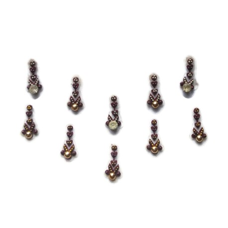 Designer Bindi Non Piercing jewelry Bindishop