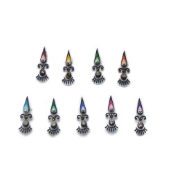 Bollywood Fashion Women's Stick on Sticker Body Jewelry Fancy Bindi