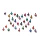 Sticker BINDI kumkum for sale online Gold Silver Diamante Bollywood Fashion Sticker Jewelry