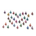 Sticker BINDI kumkum for sale online Gold Silver Diamante Bollywood Fashion Sticker Jewelry
